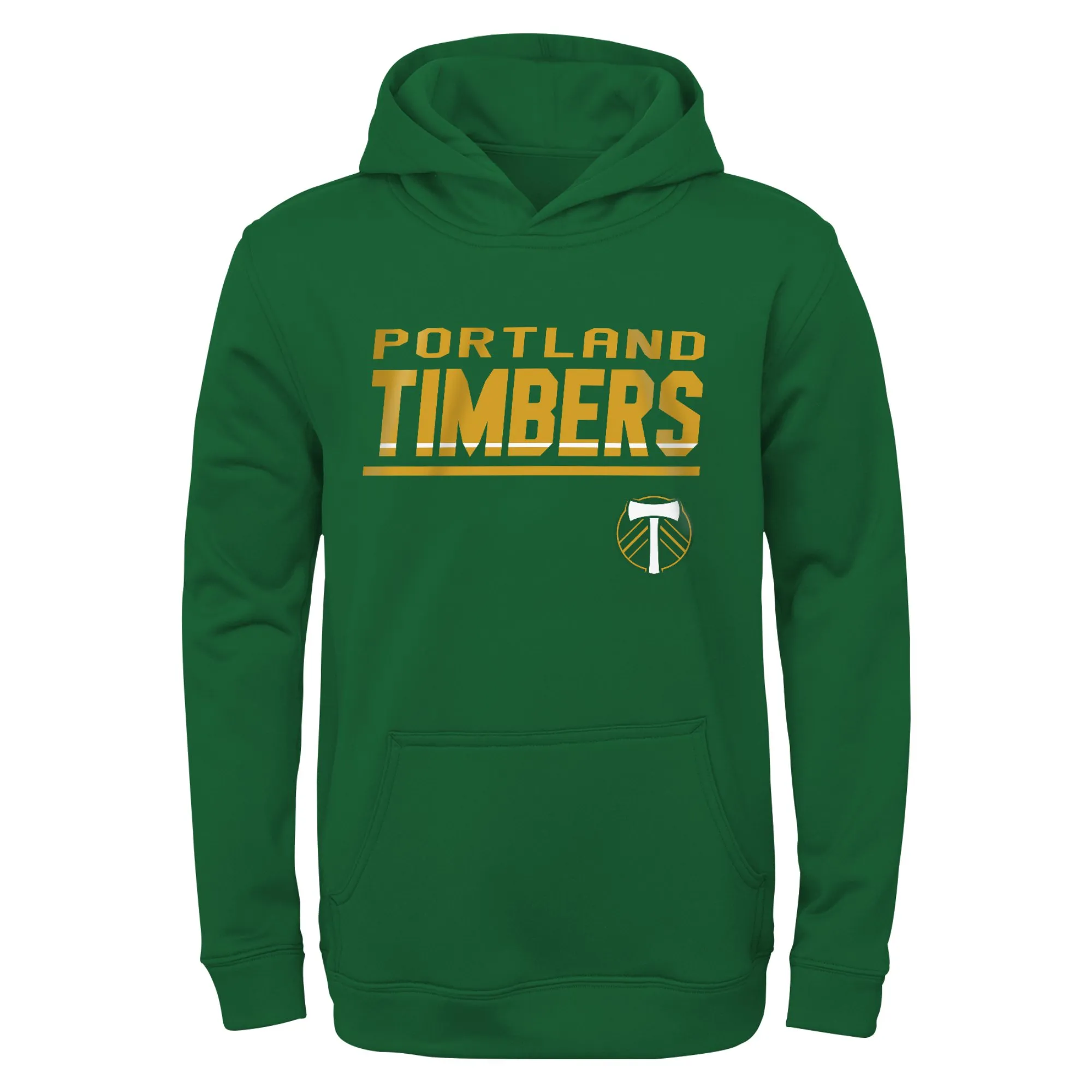 Lids Youth Green Portland Timbers Headliner Pullover Hoodie